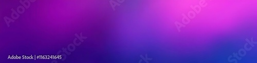 Gradient background with purple magenta blue hues, smooth and abstract texture, perfect for a wide web header , banner_design, header
