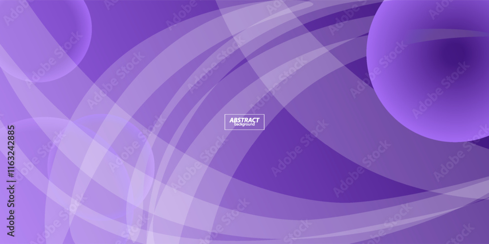 Abstract banner wave design on bright purple background with white lines and shapes. Colorful purple background for text. Vector Eps10 Abstract banner wave design on bright purple background with white lines and shapes. Colorful purple background for text. Vector Eps10