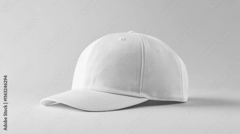 mockup of white blank snapback cap on light background, perfect for showcasing designs or branding. Ideal for fashion and promotional purposes mockup of white blank snapback cap on light background, perfect for showcasing designs or branding. Ideal for fashion and promotional purposes