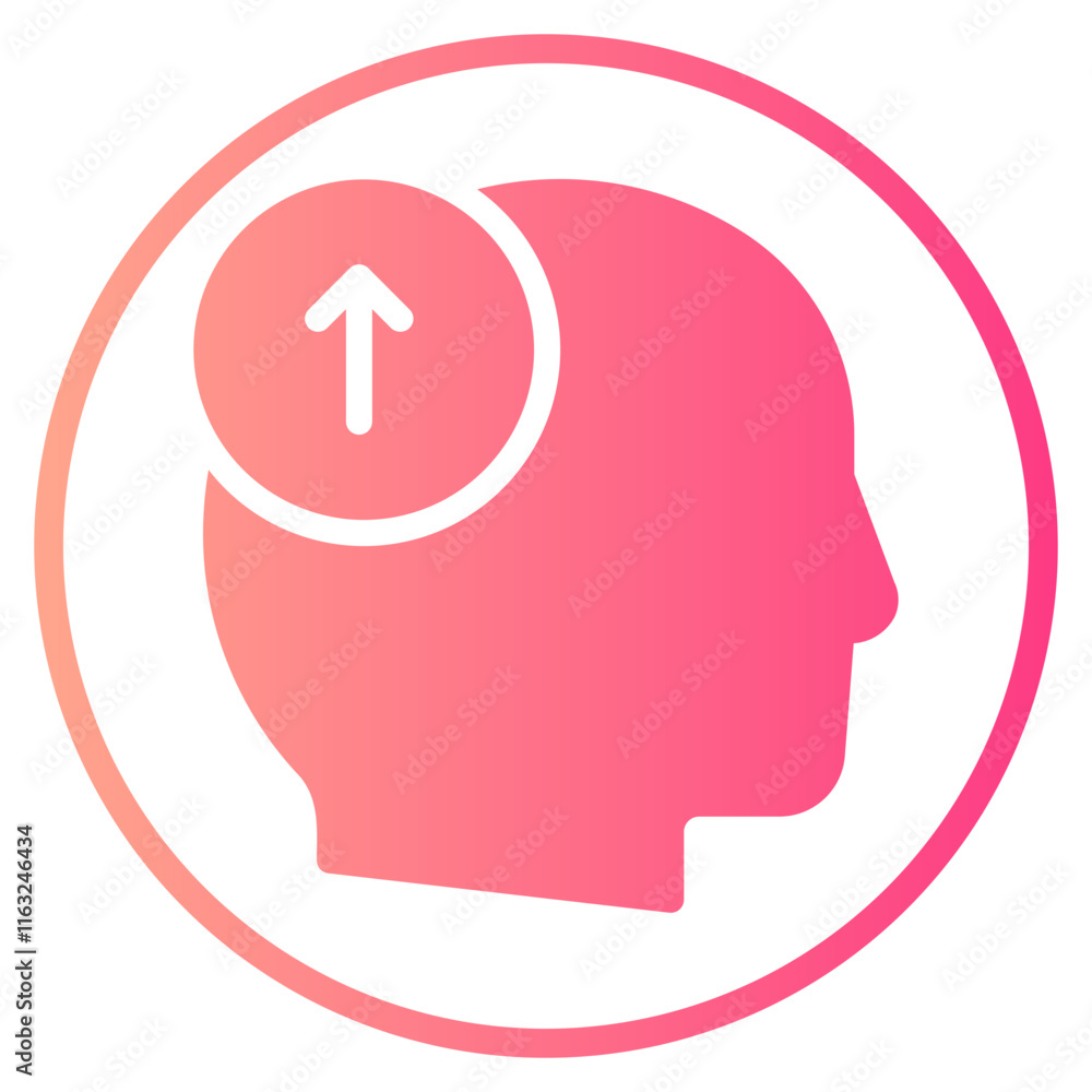 up arrow gradient icon up arrow gradient icon