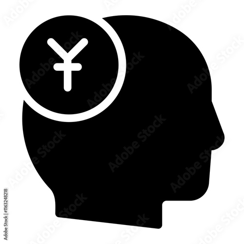 yen glyph icon