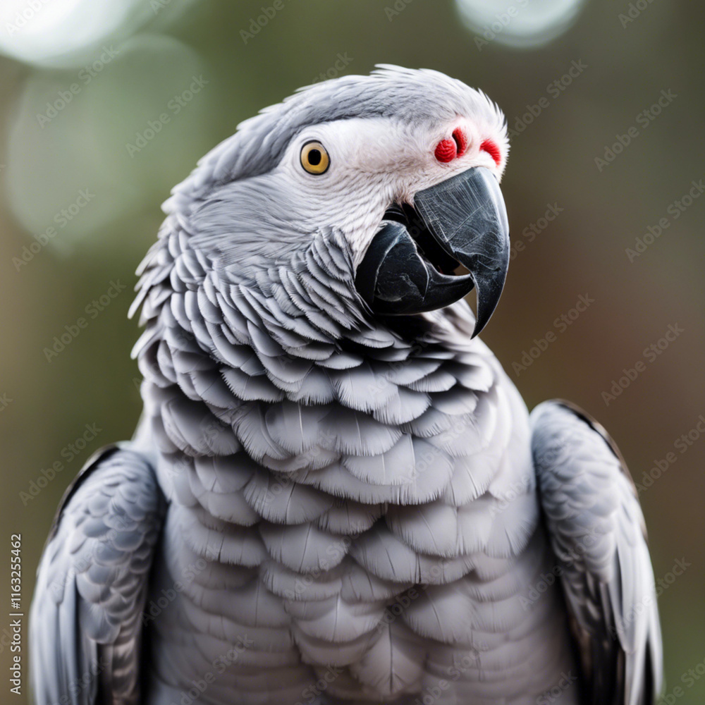 Obraz premium African Grey Parrot