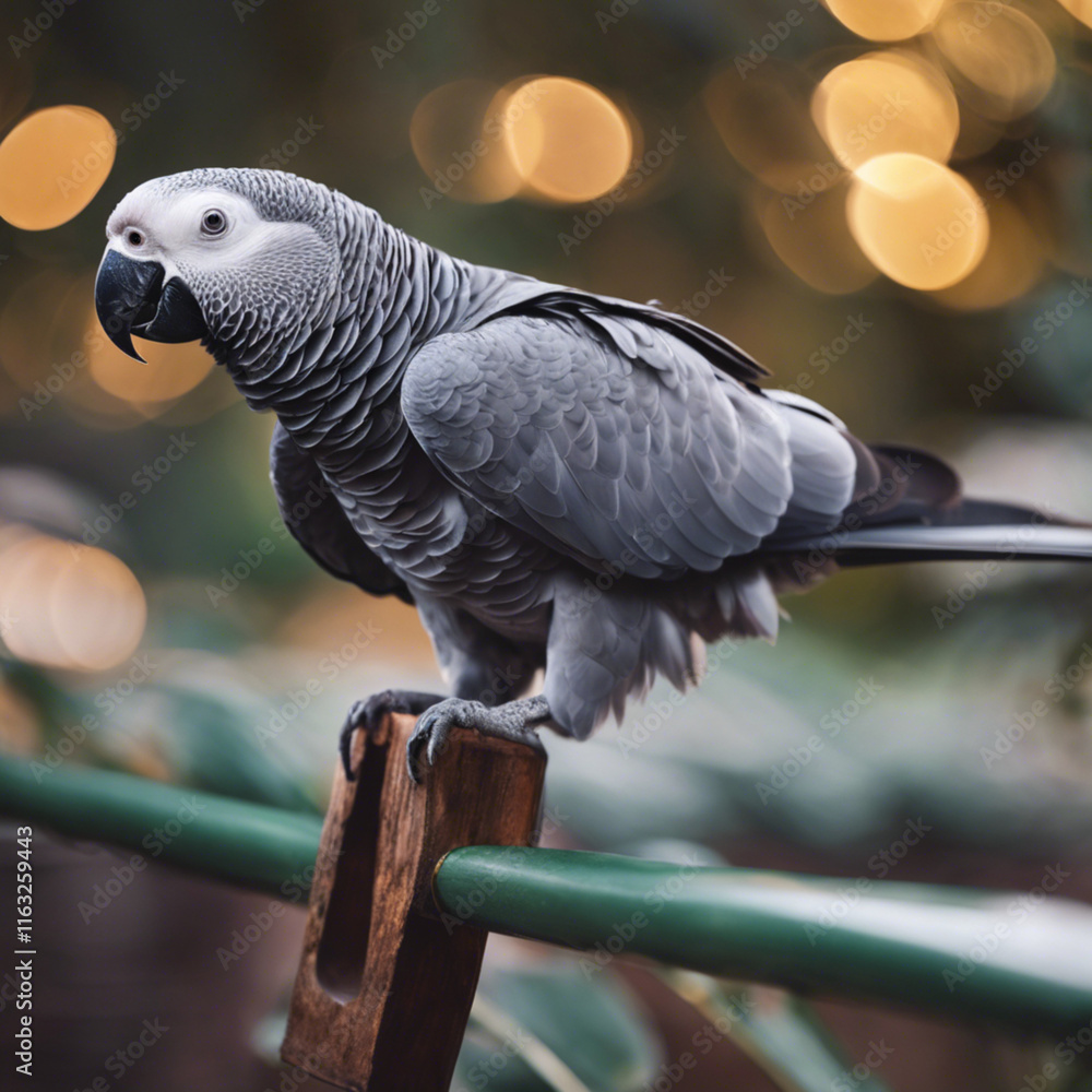Fototapeta premium African Grey Parrot