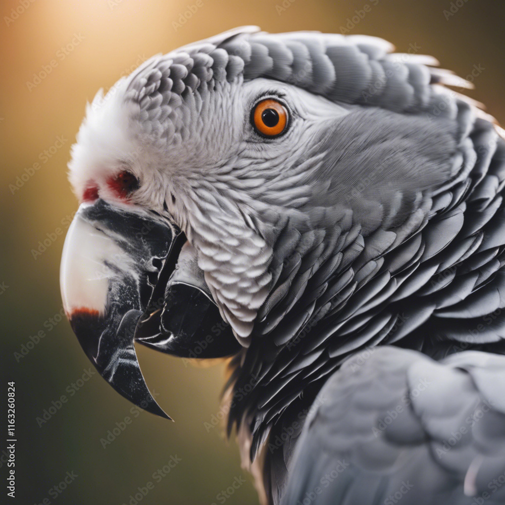 Fototapeta premium African Grey Parrot