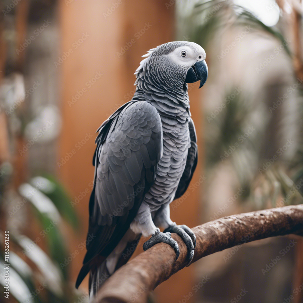 Obraz premium African Grey Parrot