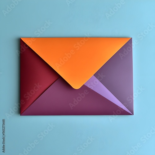Colorful Envelope on Blue Background Free Download Colorful Envelope on Blue Background - GFXLoad