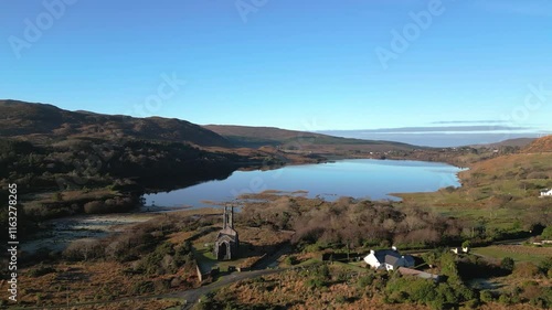 Dunlewy Lough Co. Donegal - Ireland - 4K Cinematic Drone Footage 02 photo