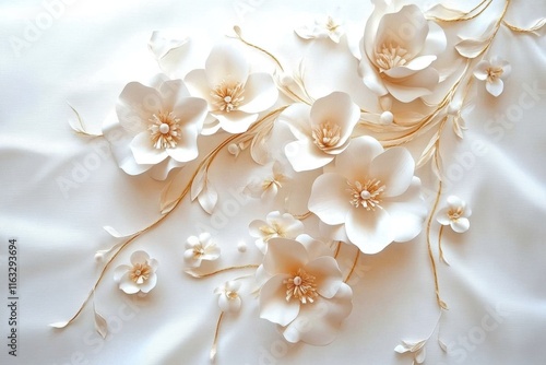 Stunning floral ornamentation creating an enchanting atmosphere.