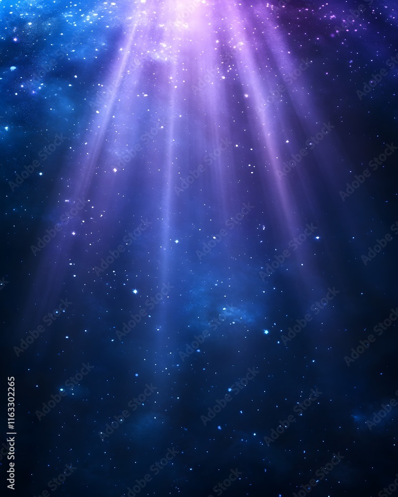 Celestial Light Rays and Stardust Celestial Light Rays and Stardust
