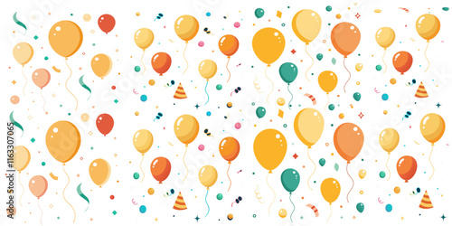 birthday party balloons