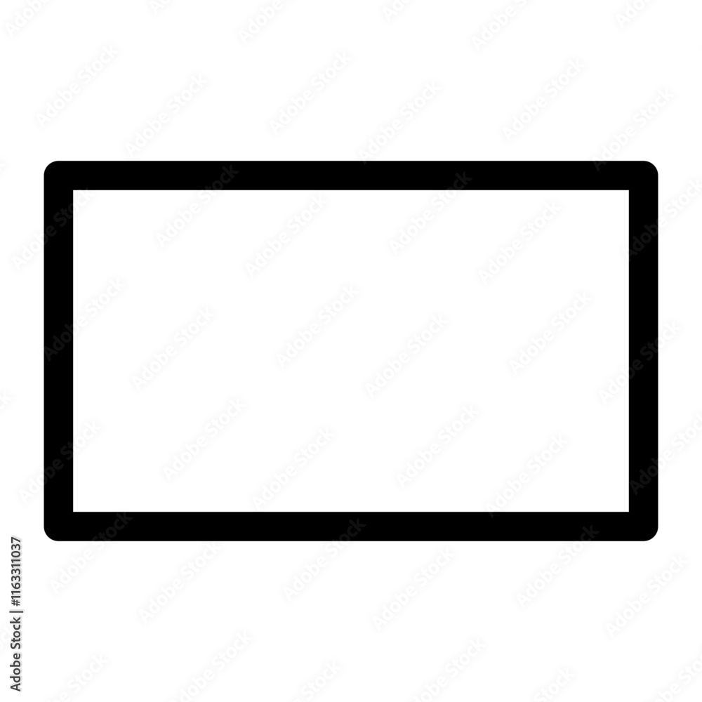 Shape Thin Icon Shape Thin Icon