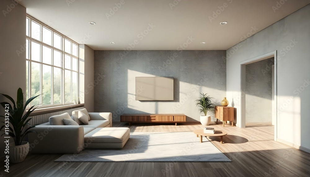 Fototapeta premium Modern Living Room Interior