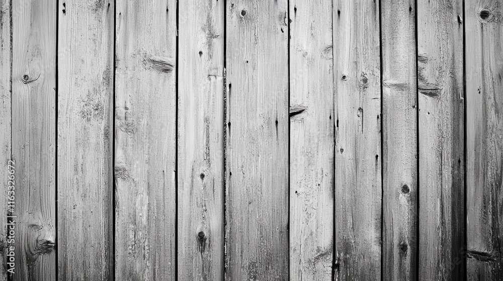 Grayscale image of weathered wooden planks, showing texture and age. Perfect for rustic backgrounds, textures, or website designs needing a vintage feel. Grayscale image of weathered wooden planks, showing texture and age. Perfect for rustic backgrounds, textures, or website designs needing a vintage feel.