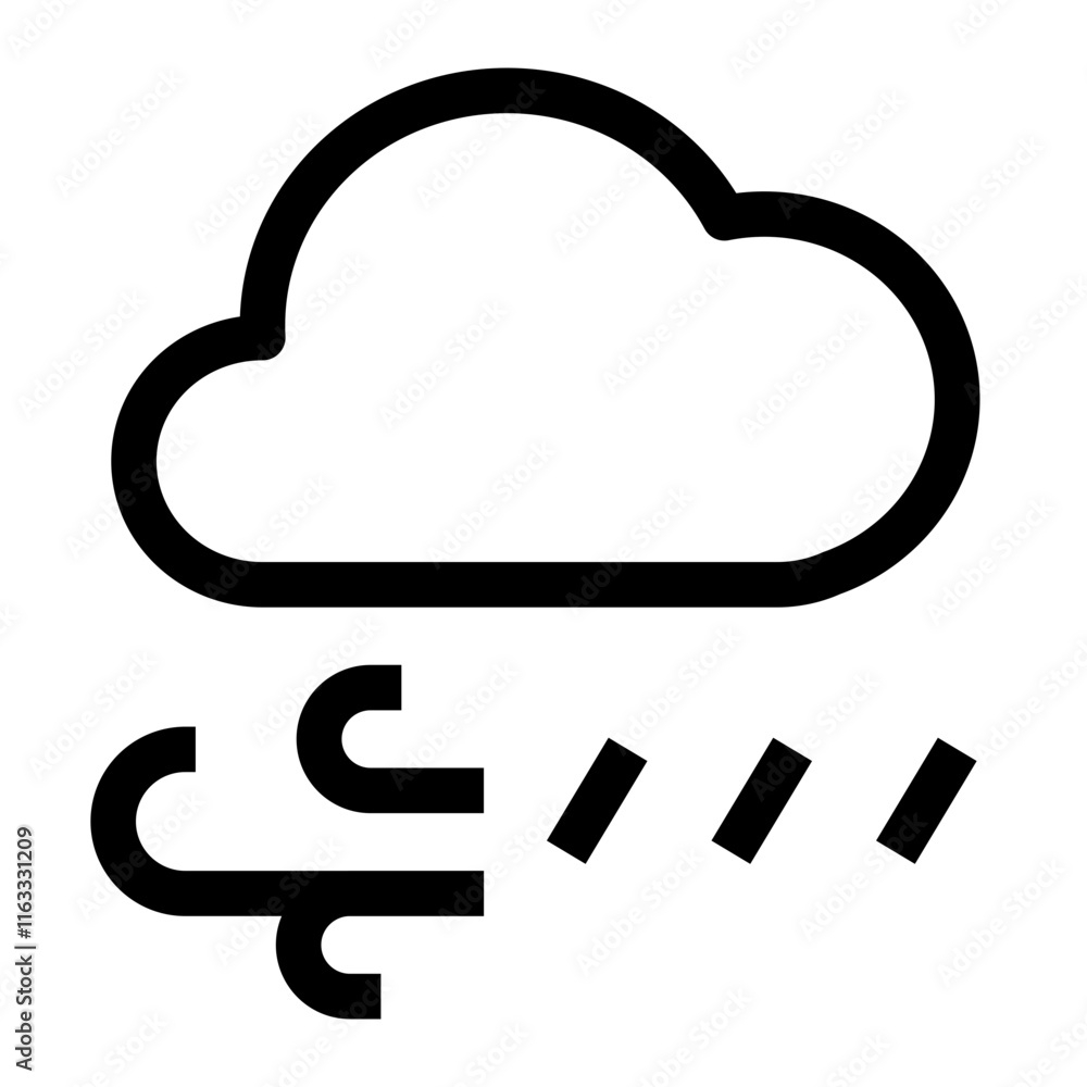 Weather Thin Icon Weather Thin Icon