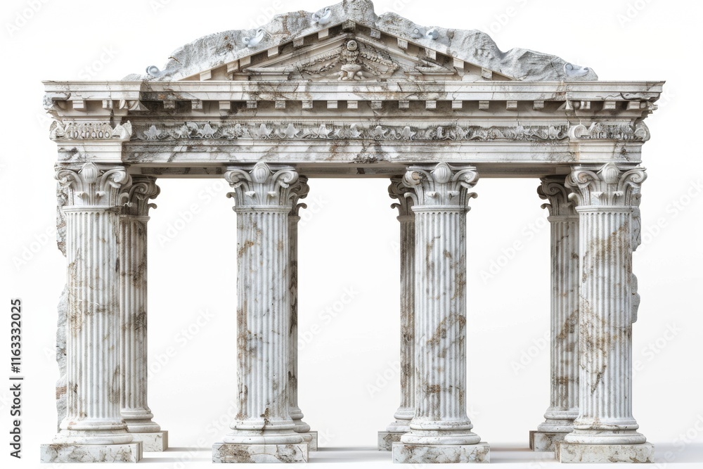 Ancient Greek Marble Ruins: Architectural Marvel Ancient Greek Marble Ruins: Architectural Marvel