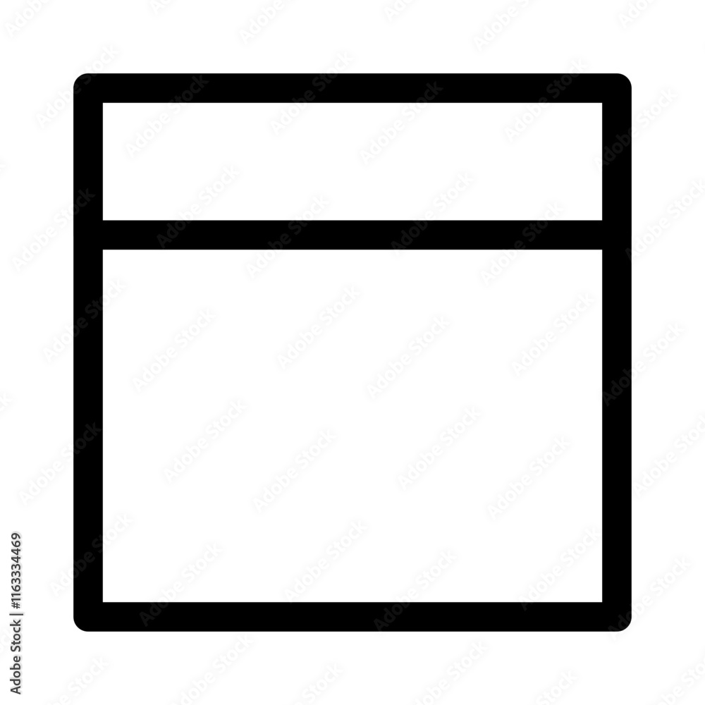 Cloud Computing Thin Icon Cloud Computing Thin Icon