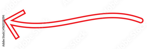 Curve  arrow icon on white background. flat style. arrow icon for your web site design, logo, app, UI. arrow indicated the direction symbol. curved arrow sign.