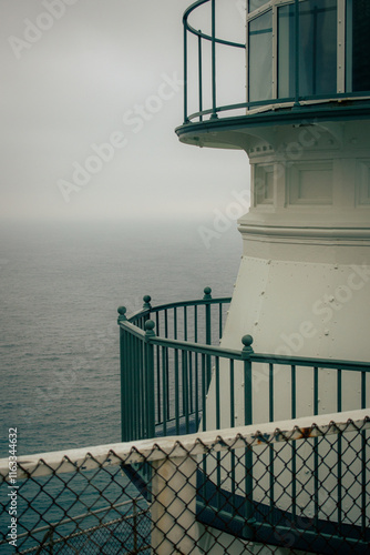 Gloomy Day at Point Reyes Lighthouse photo