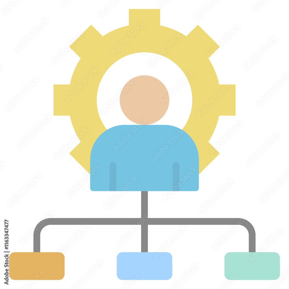 Stakeholder Flat Icon Stakeholder Flat Icon