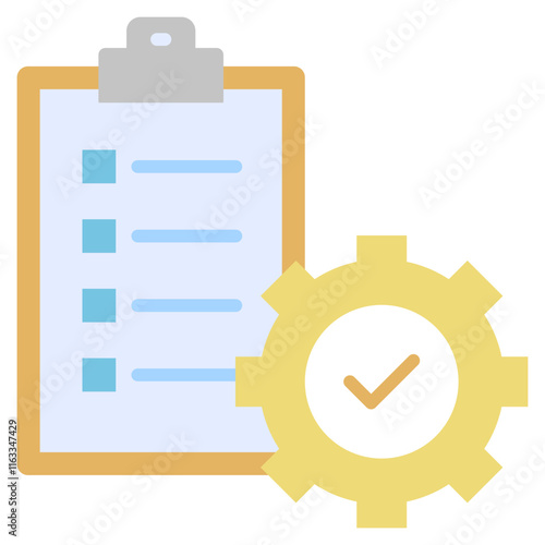 Project Management Flat Icon