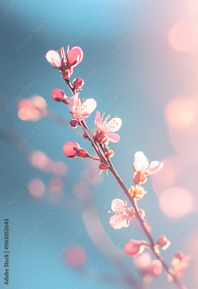 A beautiful tree with white flowers standing out against a clear blue sky Beautiful floral spring abstract background of nature. Branches of blossoming apricot macro with soft focus on gentle light
A beautiful tree with white flowers standing out against a clear blue sky Beautiful floral spring abstract background of nature. Branches of blossoming apricot macro with soft focus on gentle light