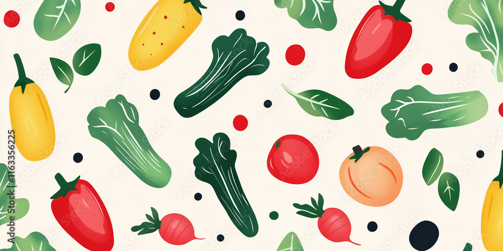 Fresh Vegetable Banner Full Background with Organic Assorted Vegetables Vibrant Colorful Farm Produce
Fresh Vegetable Banner Full Background with Organic Assorted Vegetables Vibrant Colorful Farm Produce