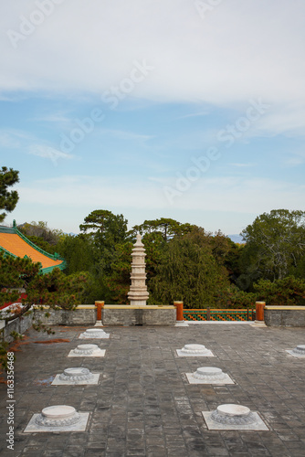 Xumi Lingjing Site, Summer Palace, Beijing. photo