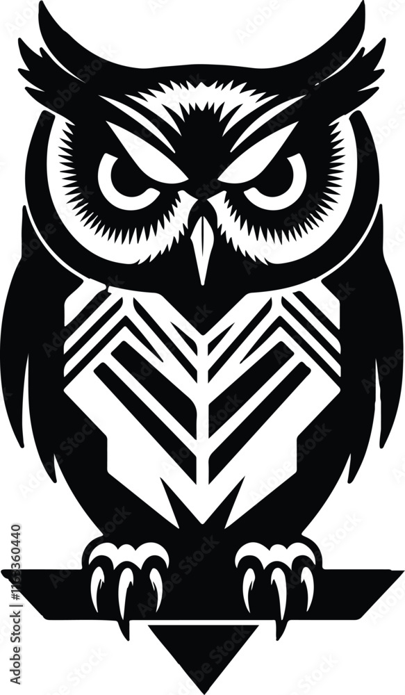 Fototapeta premium Here's a detailed description for creating an image of a Halloween-themed owl icon alongside other cartoon characters, which can be used for a Halloween ad:**Prompt:** A vibrant Halloween-themed