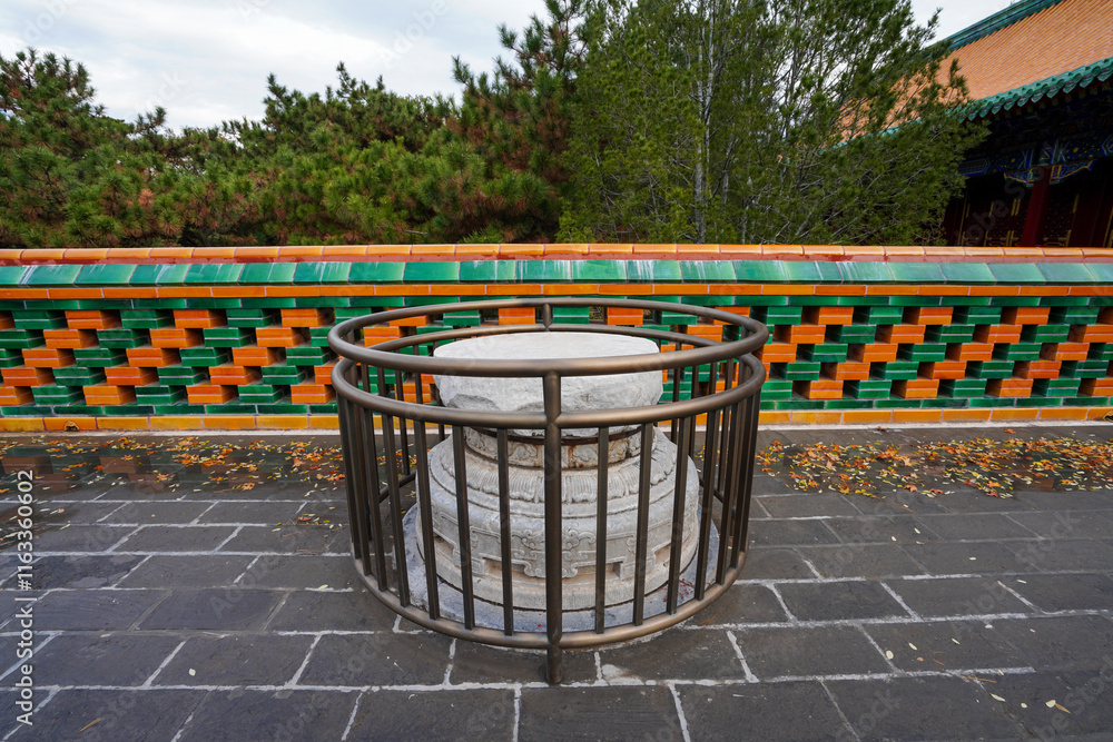 Stone Drum at Xumi Lingjing Site, Summer Palace, Beijing