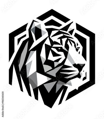 logo icon of tiger (artwork 2)