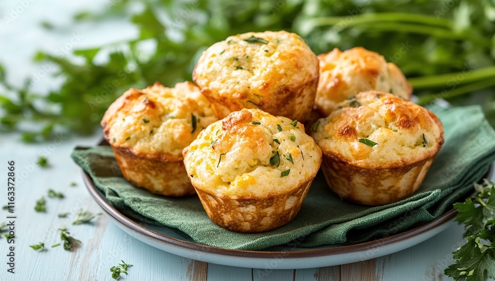 Savory Cheese and Herb Cornbread Muffins: A Delightful Snack or Breakfast Treat Savory Cheese and Herb Cornbread Muffins: A Delightful Snack or Breakfast Treat