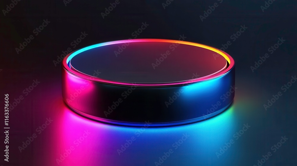Modern Abstract Design with Glowing Effects Modern Abstract Design with Glowing Effects