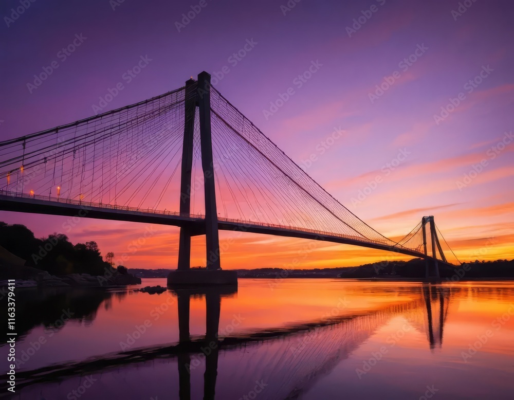 Fototapeta premium golden gate bridge at sunset