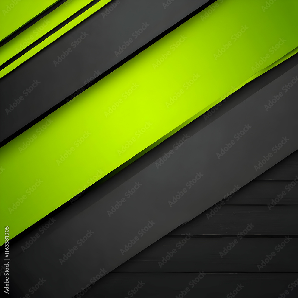 Abstract Green Black Background Illustration Abstract Green Black Background Illustration