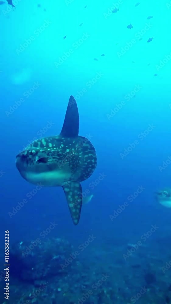 very large sunfish very large sunfish