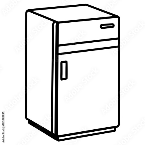 illustration of a refrigerator