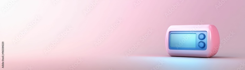 3d police radio design modern studio graphic minimalist environment close-up view bold icon concept 3d police radio design modern studio graphic minimalist environment close-up view bold icon concept