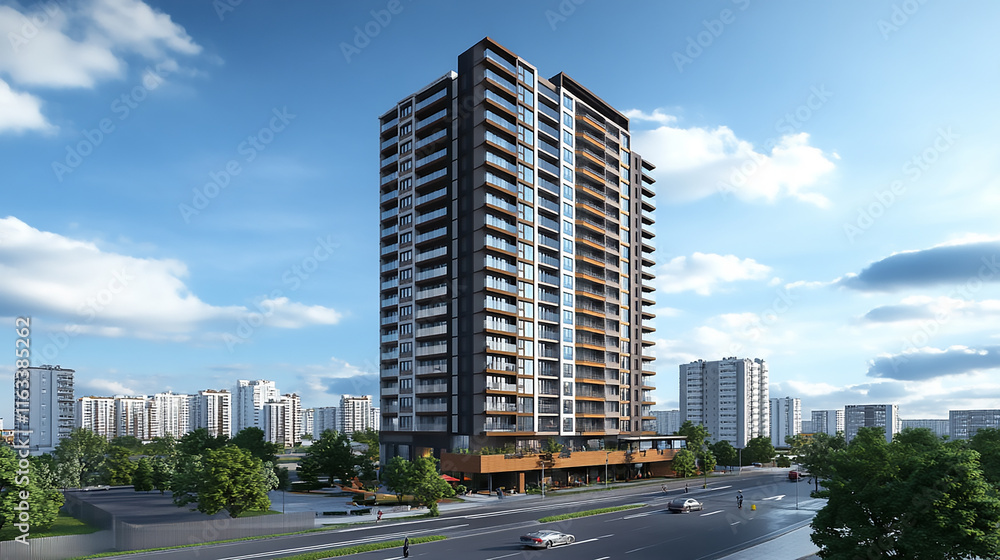 Expert in real estate law reviewing contracts with client, professional office, The skyscrapers in the financial district, Wuhan, Hubei, China.
Expert in real estate law reviewing contracts with client, professional office, The skyscrapers in the financial district, Wuhan, Hubei, China.