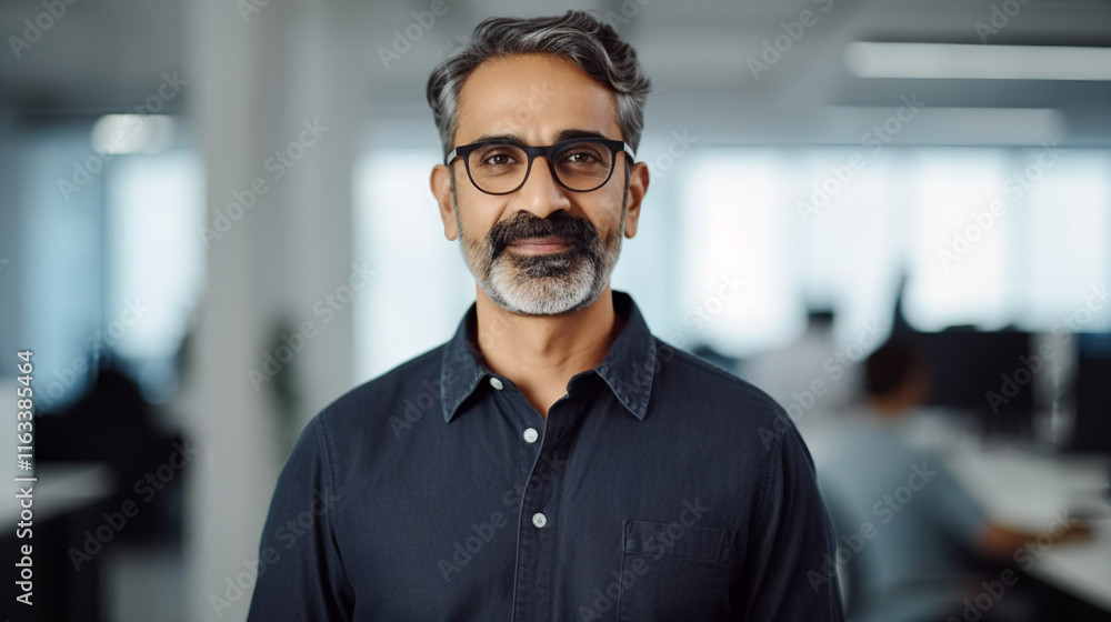 portrait of a man with glasses portrait of a man with glasses