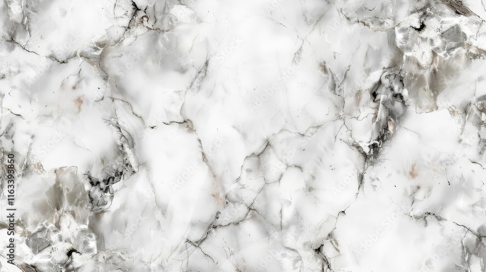 Elegant White Marble Texture: A Seamless Pattern of Gray and White Veins Elegant White Marble Texture: A Seamless Pattern of Gray and White Veins