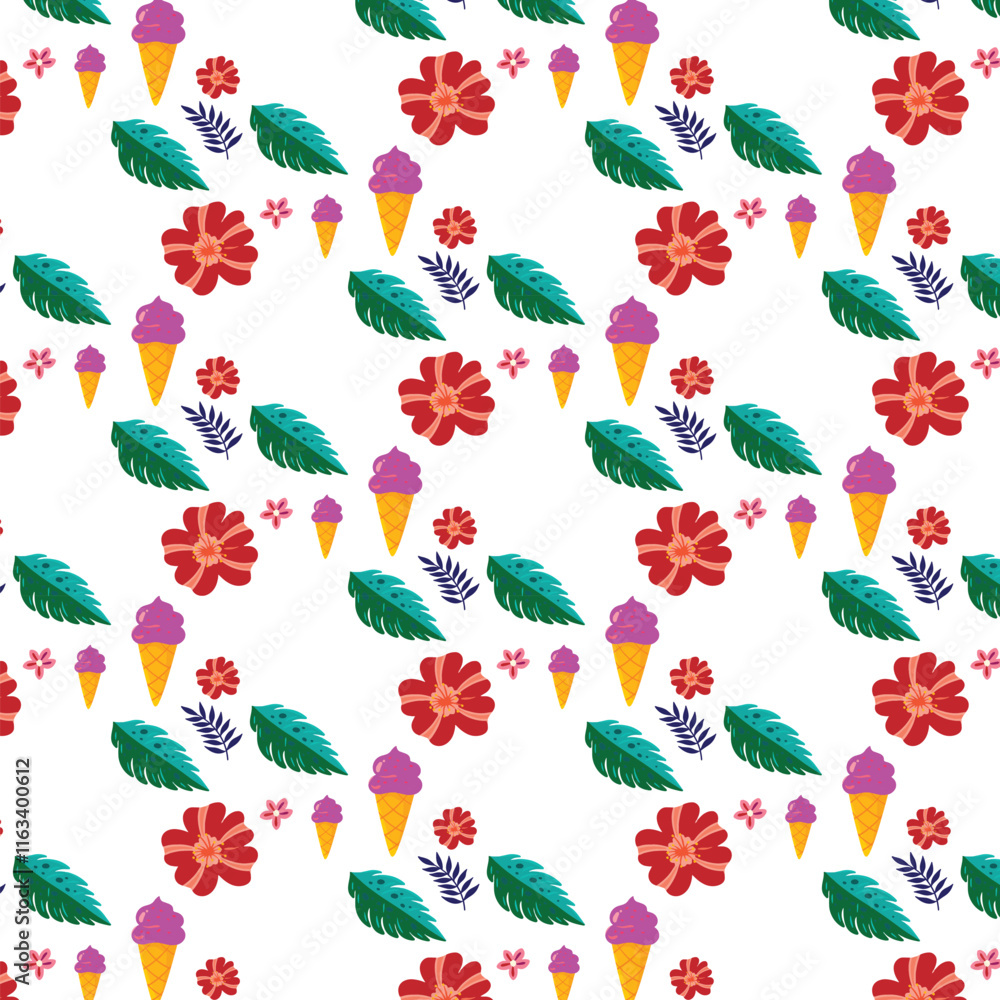 Fototapeta premium Abstract Seamless Pattern