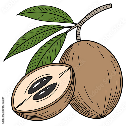 Sapodilla (Chikoo)