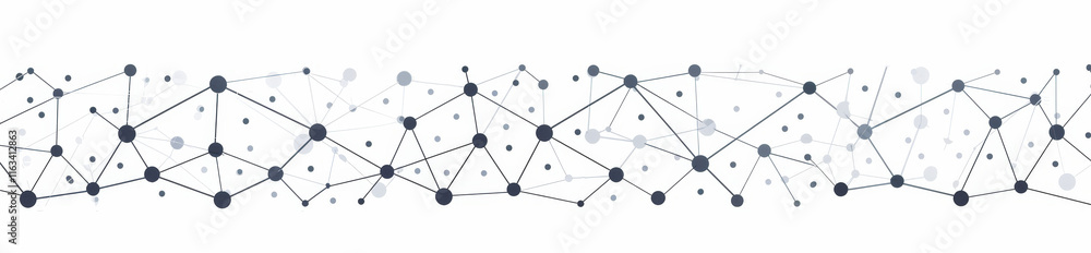 A white background with gray lines White background and dots connected A white background with gray lines White background and dots connected