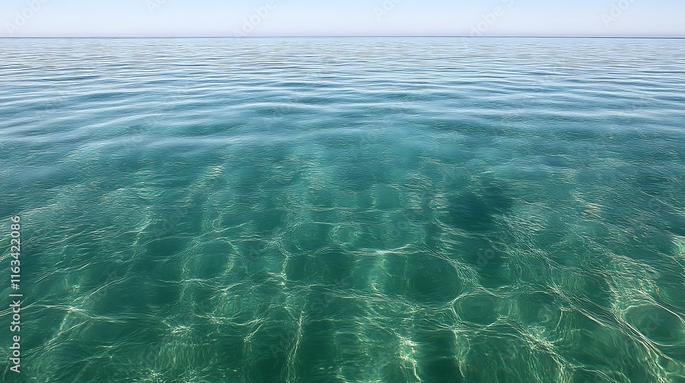 Tranquil Teal Ocean Water Surface Texture Tranquil Teal Ocean Water Surface Texture