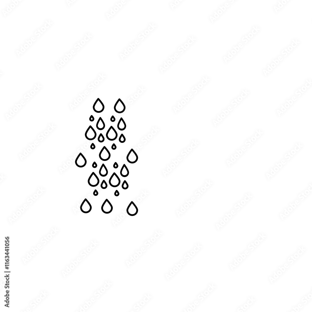 Raindrop Outline