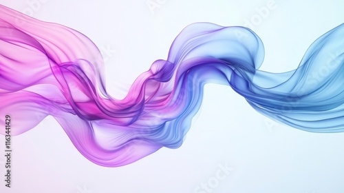 Colorful Fluid Waves Vibrant Gradient Motion