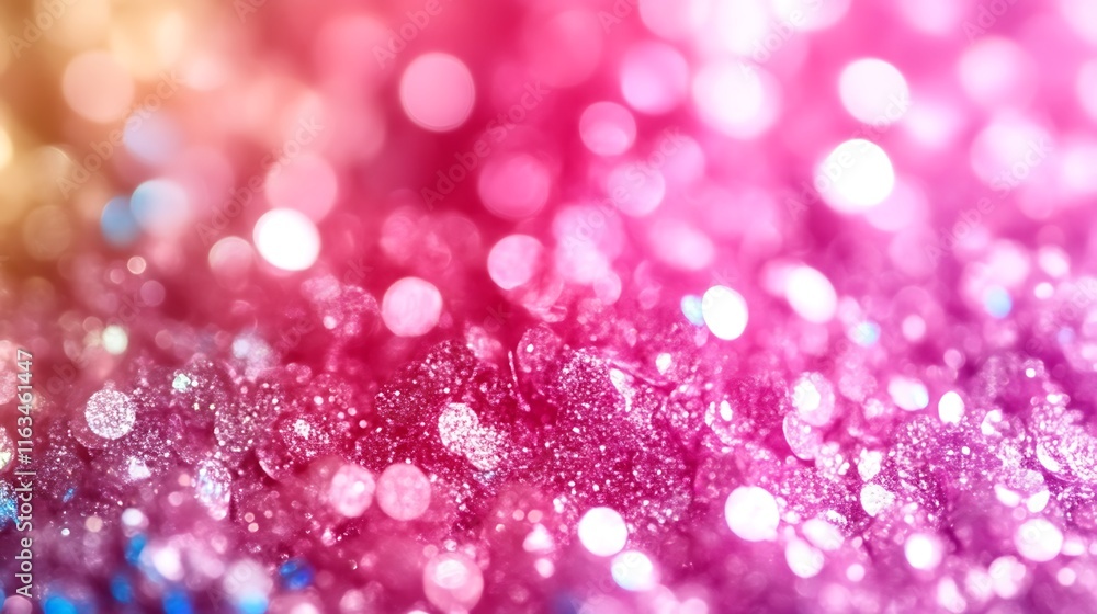 Abstract Pink Glitter Bokeh Background Texture Abstract Pink Glitter Bokeh Background Texture