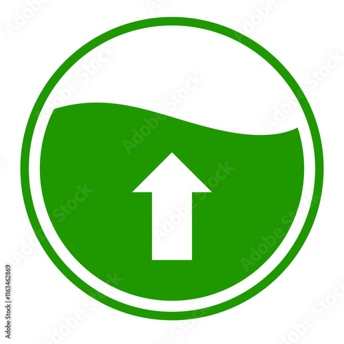 Up level sign icon