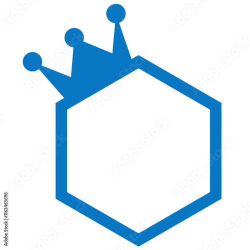 Hexagon Crown Shape