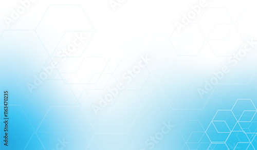 Modern health care abstract background with hexagon design template